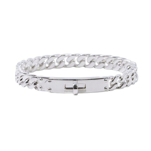 HERMES Silver Charm Bracelet - Picture 1 of 11